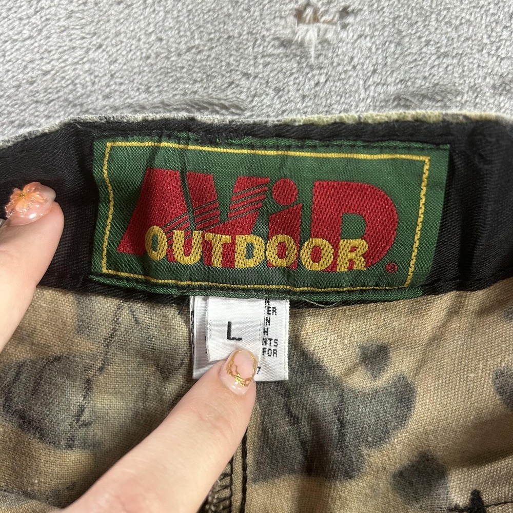 Avid Outdoor Cargo Pants Mens 40x31 Camo Canvas Relaxed Hunting Utility Workwear - Picture 8 of 16